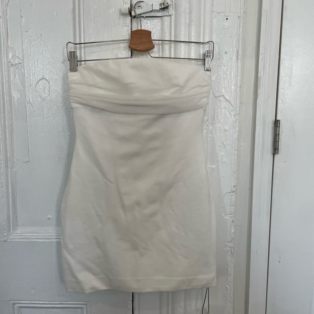 Mini bridal second look dress